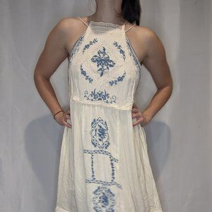 Free People embroidered dress
